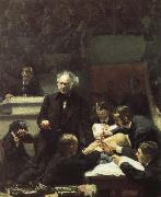 Thomas Eakins Gross doctor's clinical course oil painting